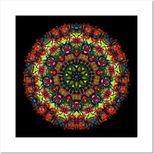 Yellow Rose Window Posters and Art